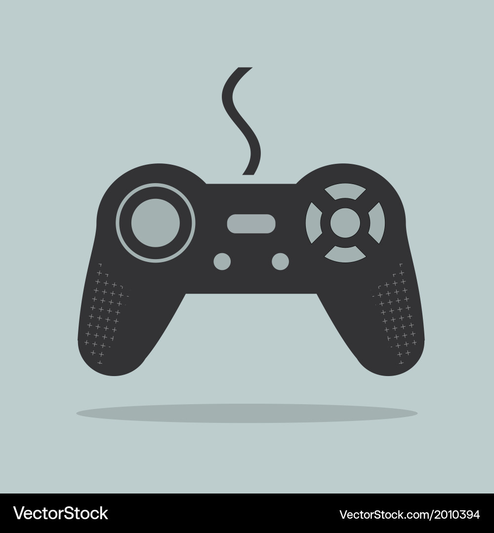 Retro Joystick Controller vector image
