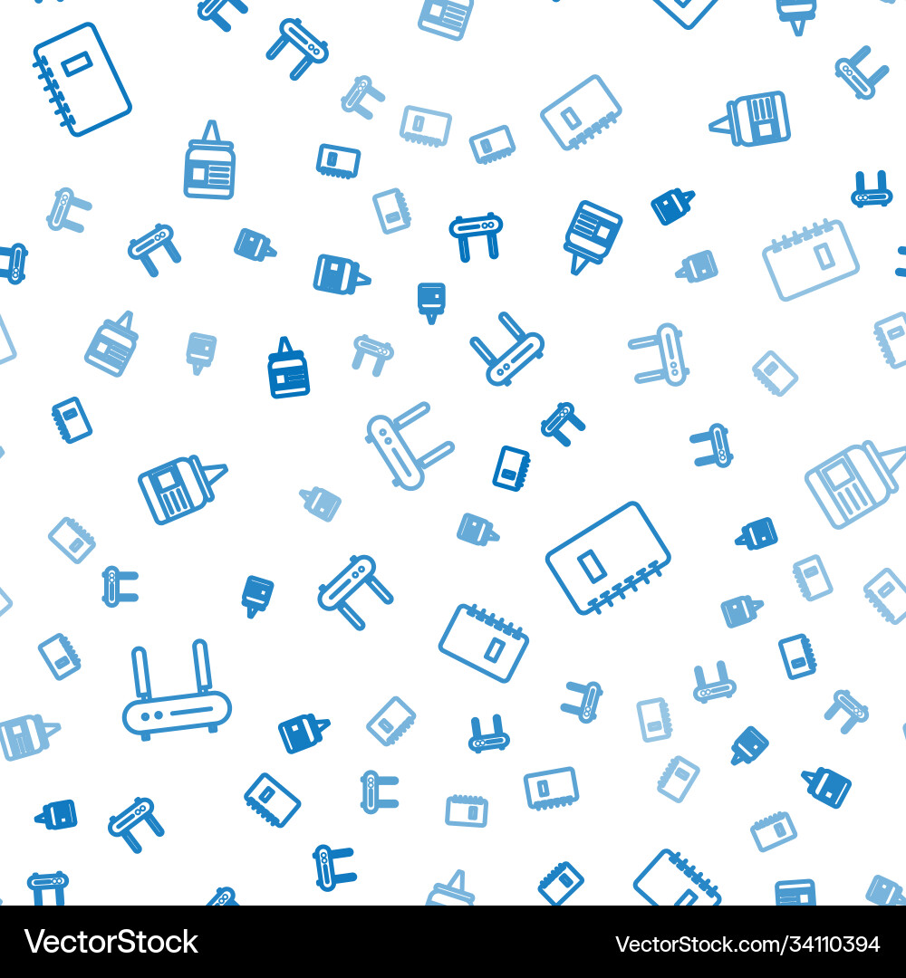 Set line router and wi-fi signal spiral notebook Set line router and wi-fi signal spiral notebook vector image