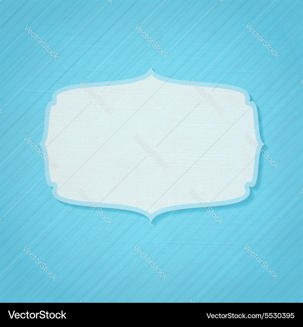 Retro frame with texture vector image