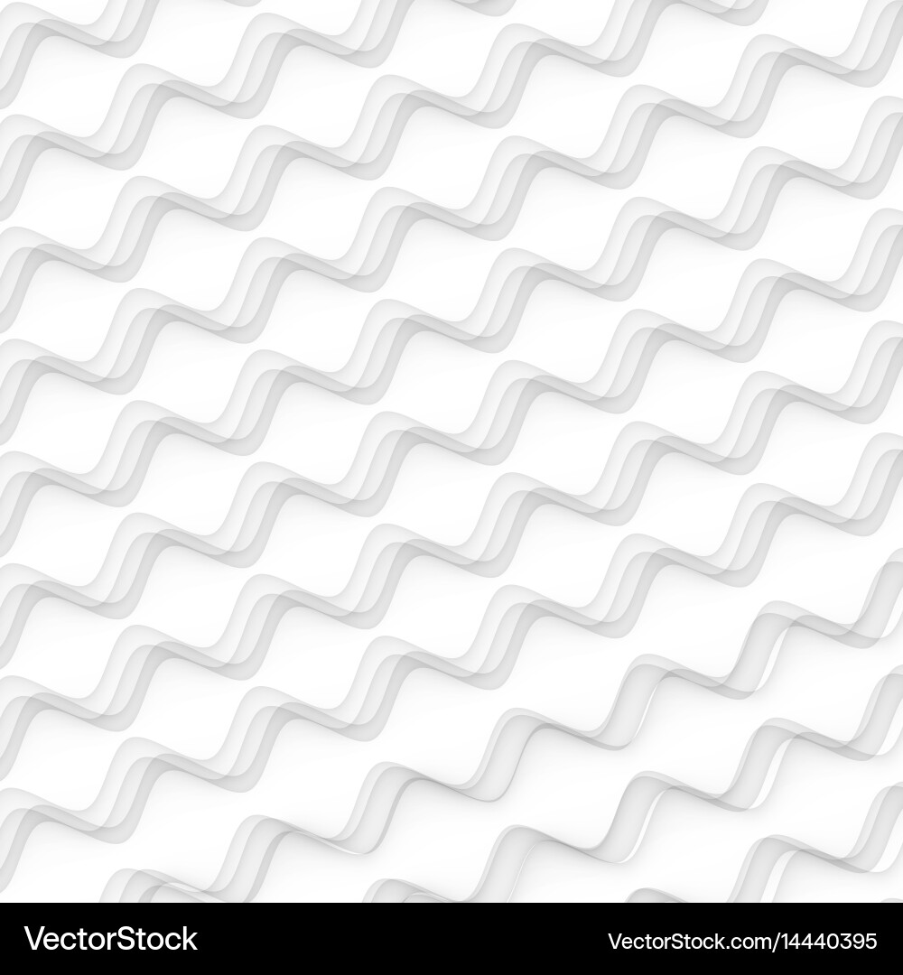 White texture abstract pattern seamless wave vector image