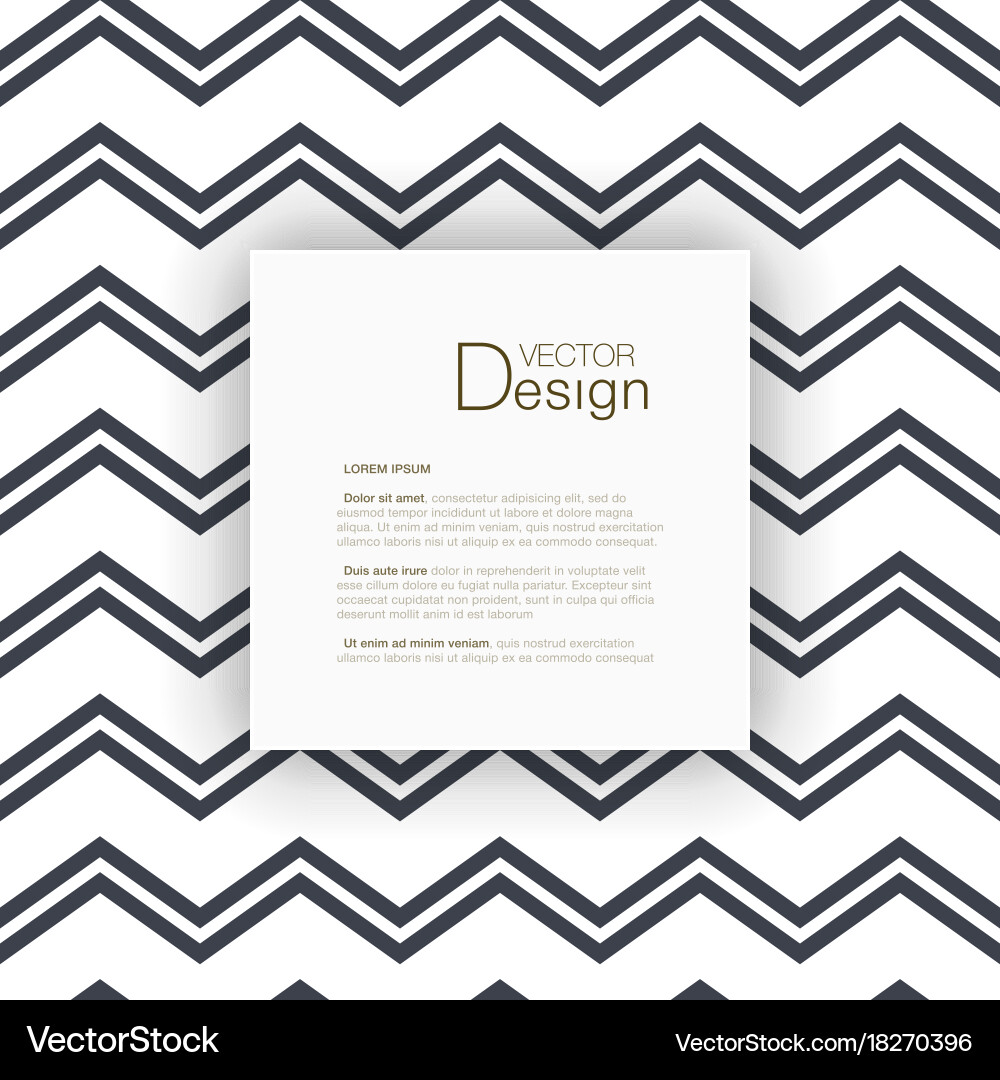 Abstract background with text box vector image