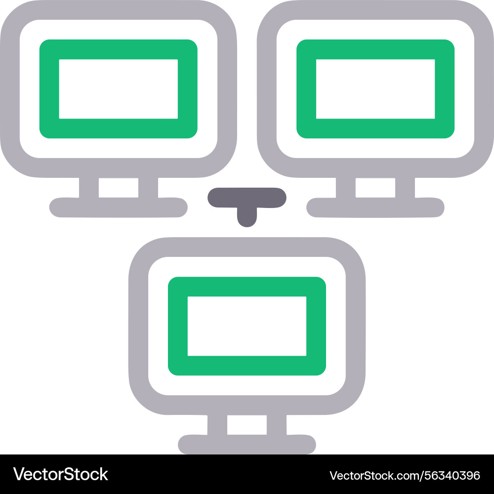 Computer icon symbol image Vector Image