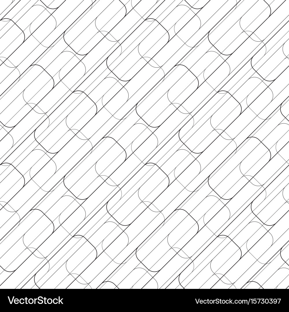 Abstract seamless geometric pattern with squares vector image