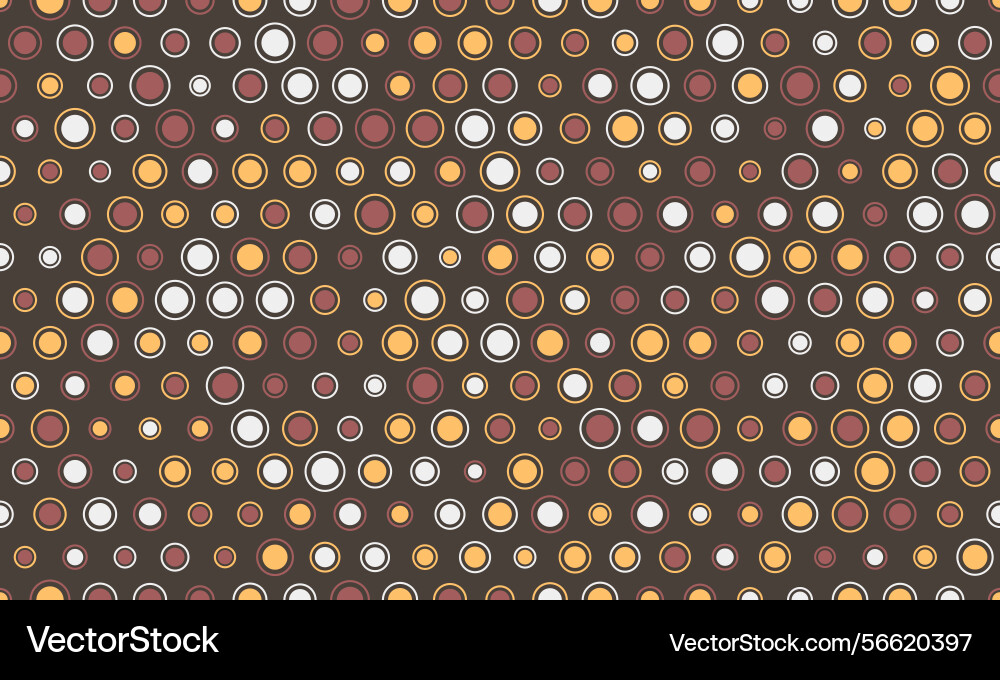 Abstract seamless pattern of colorful circles Abstract seamless pattern of colorful circles Vector Image
