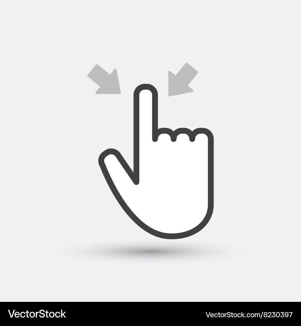 Cursor icon design Vector Image