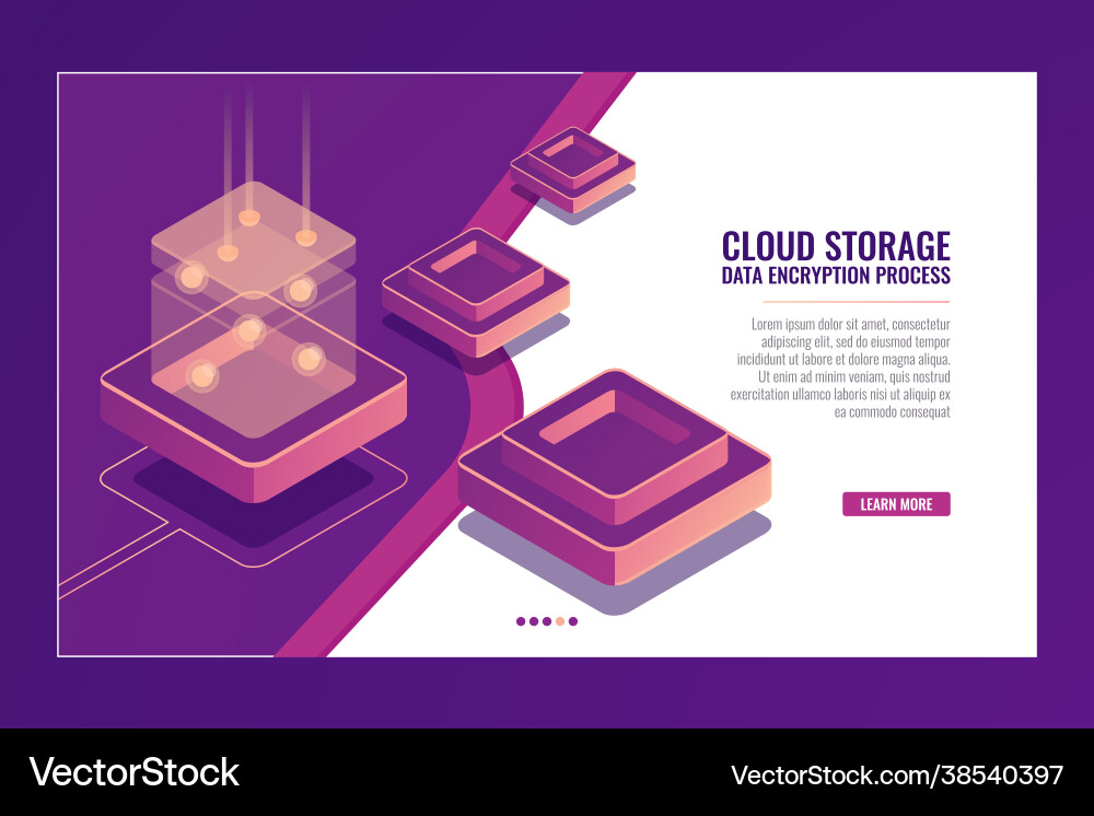 Digital technology data conversion energy Digital technology data conversion energy vector image