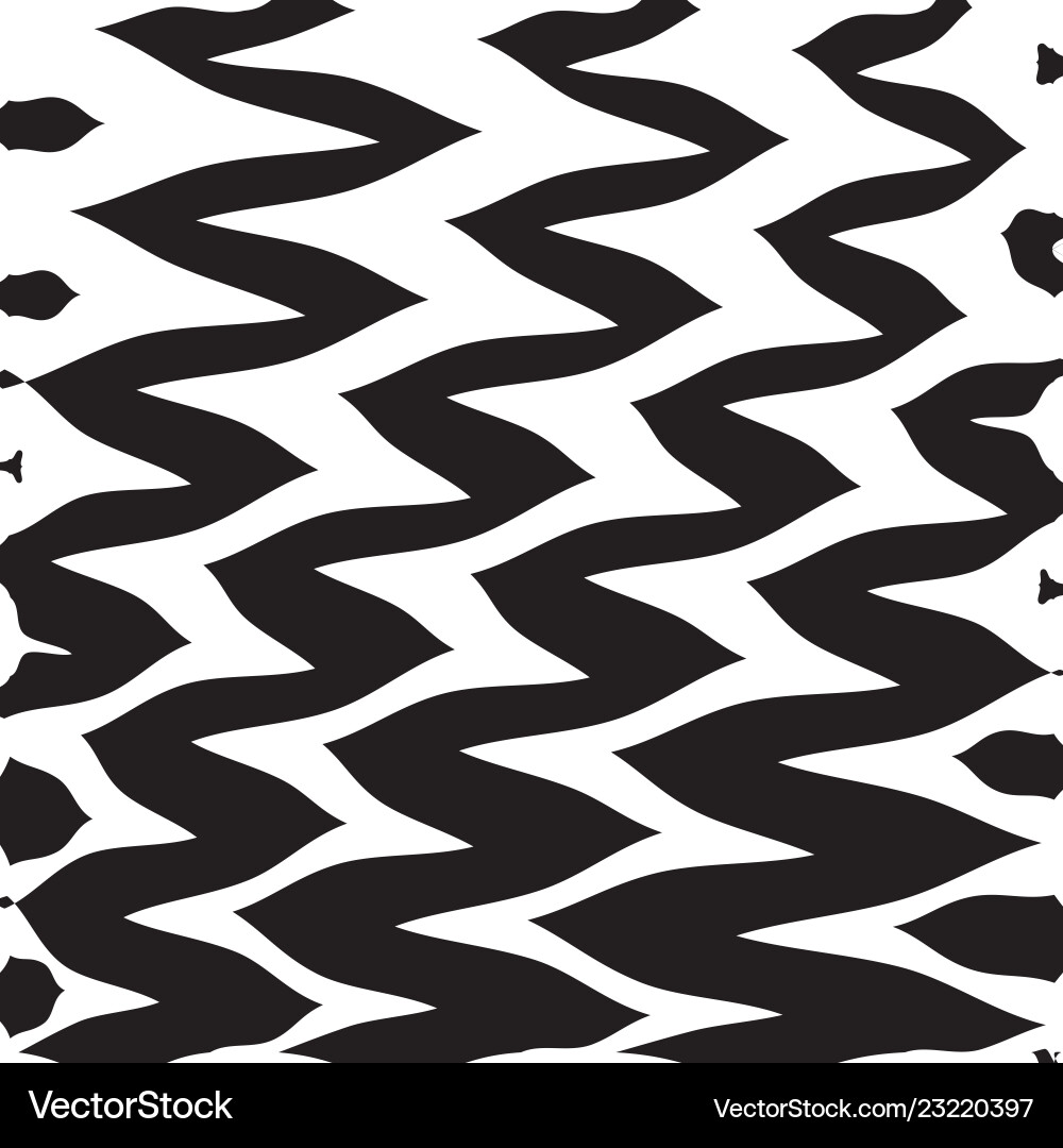 Geometric simple zigzag print wave pattern Geometric simple zigzag print wave pattern vector image