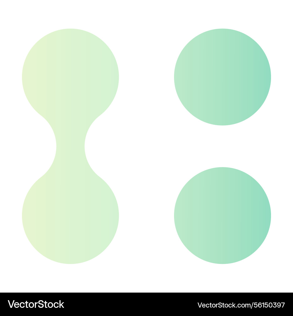 Molecular dot connect pattern with metaball Molecular dot connect pattern with metaball vector image