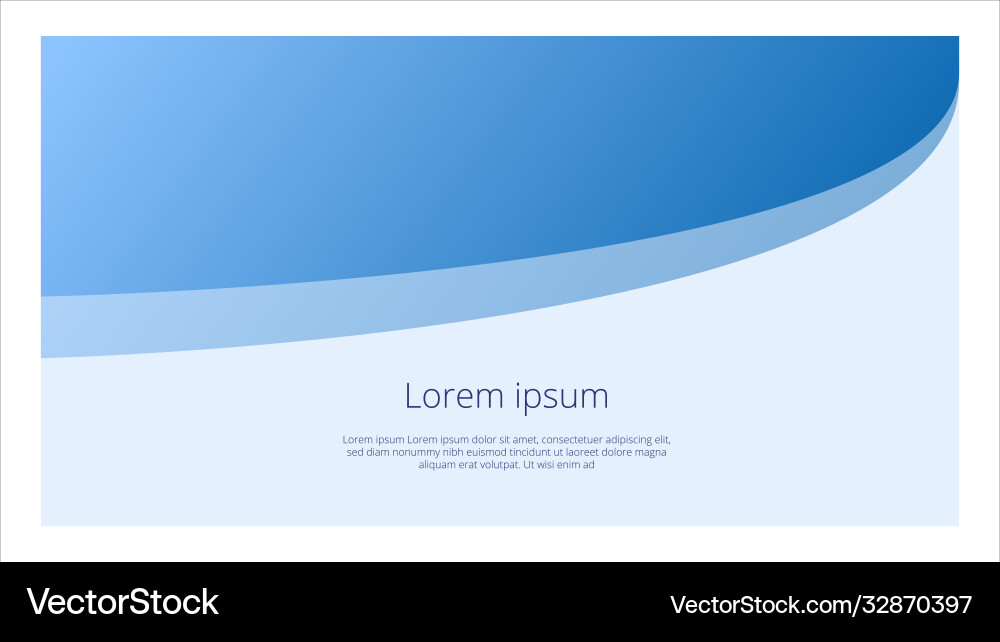 Page presentation layout design template document Page presentation layout design template document vector image