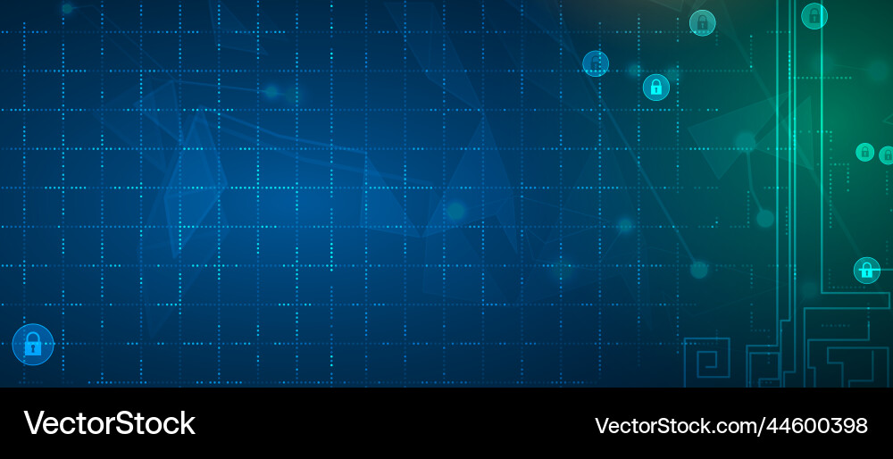 Artificial intelligence technology web background Artificial intelligence technology web background vector image