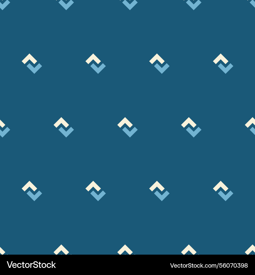 Geometric seamless pattern creating visual Vector Image