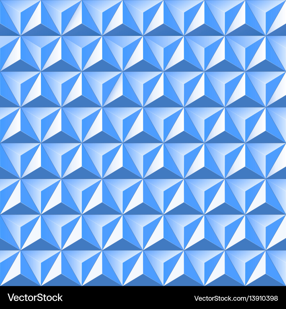 Geometric Triangle Pattern vector image