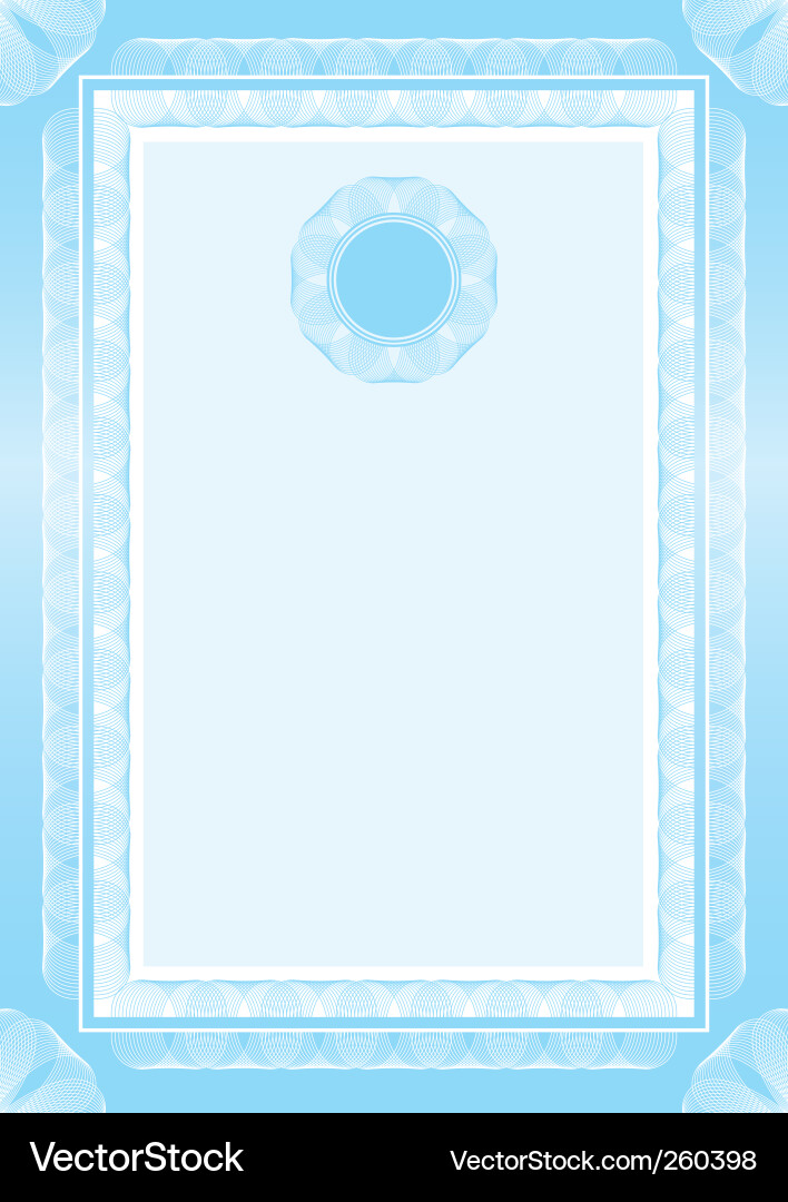 Intricate Frame Pattern vector image