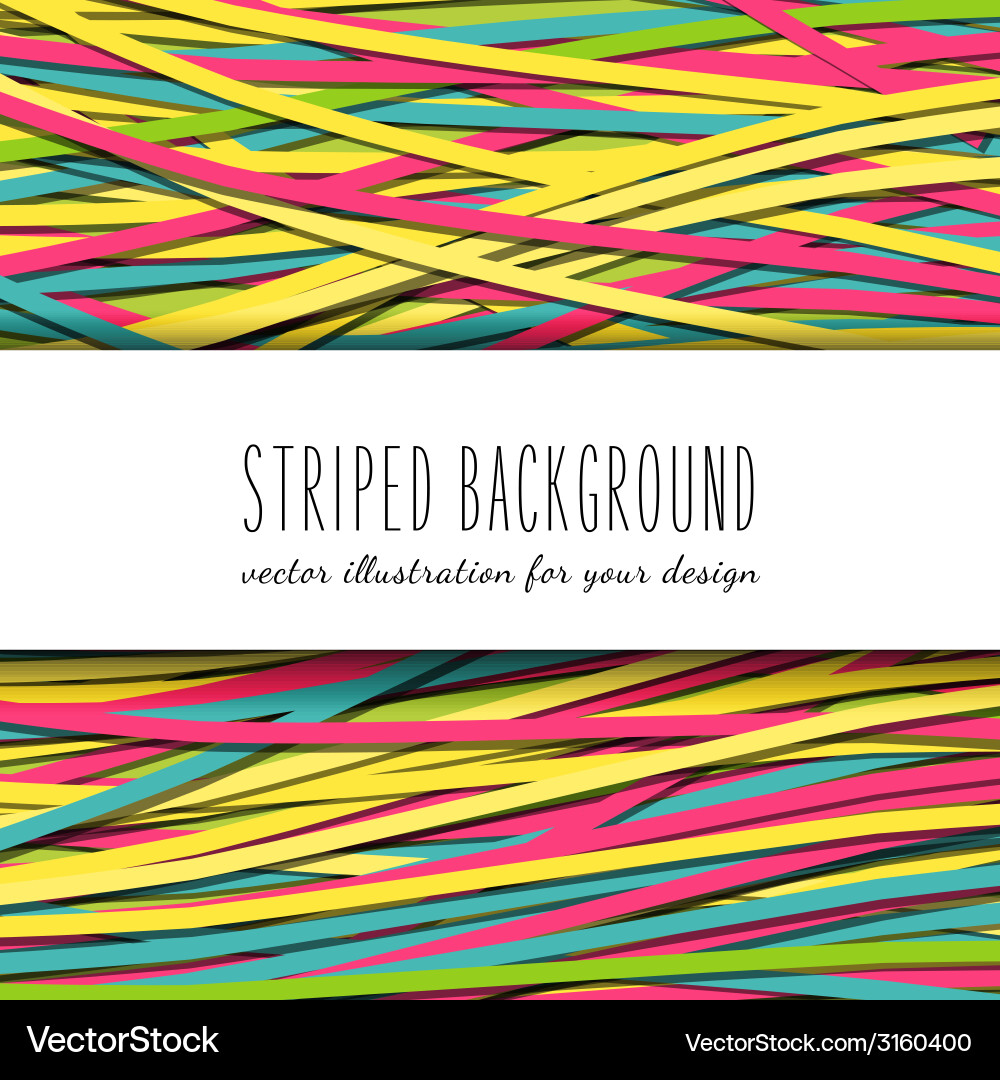 Dynamic Stripe Pattern Vector Image
