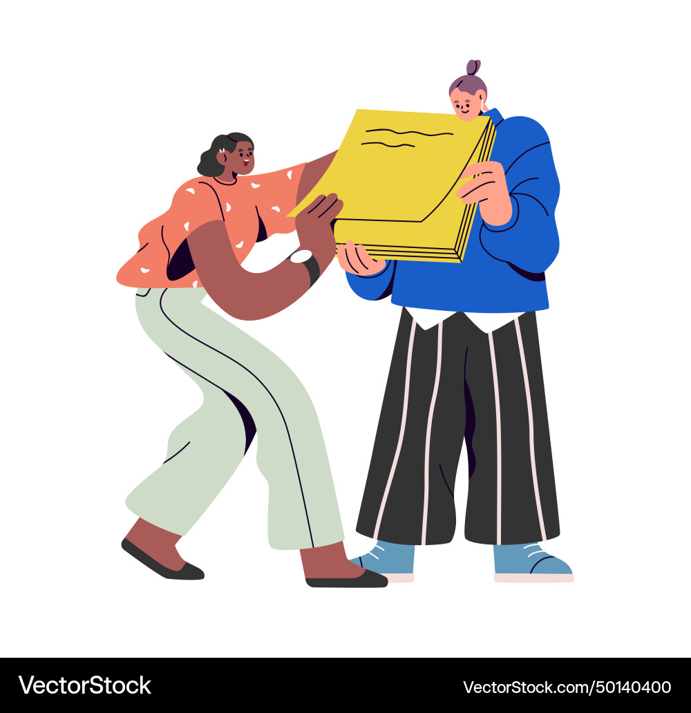 Sticky Notes for Task Management vector image