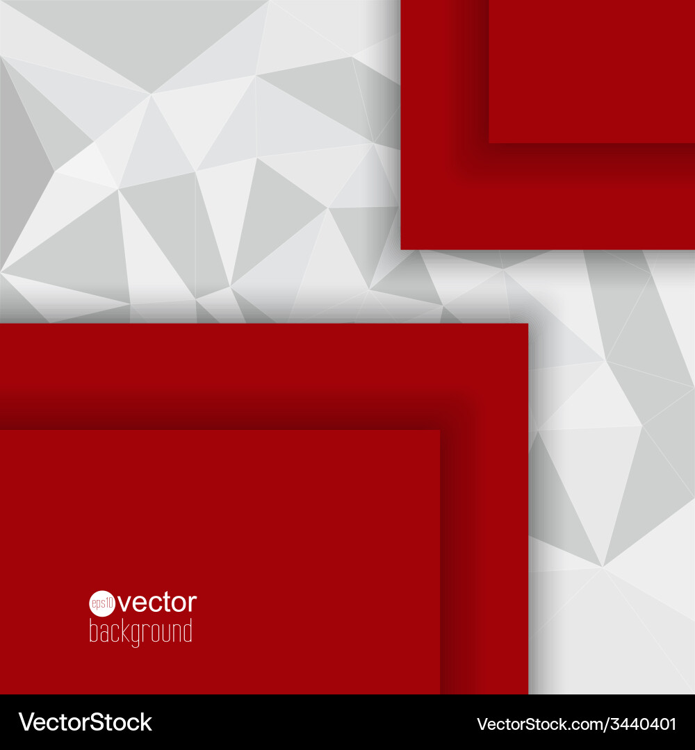 Abstract background with triangles and polygonal Vector Image