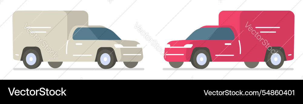 Lieferwagen Kleintransporter Auto Ikone Lieferwagen Kleintransporter Auto Ikone vektorbild
