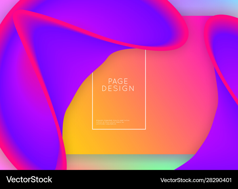 Liquid fluid with dynamic elements and shapes Liquid fluid with dynamic elements and shapes vector image