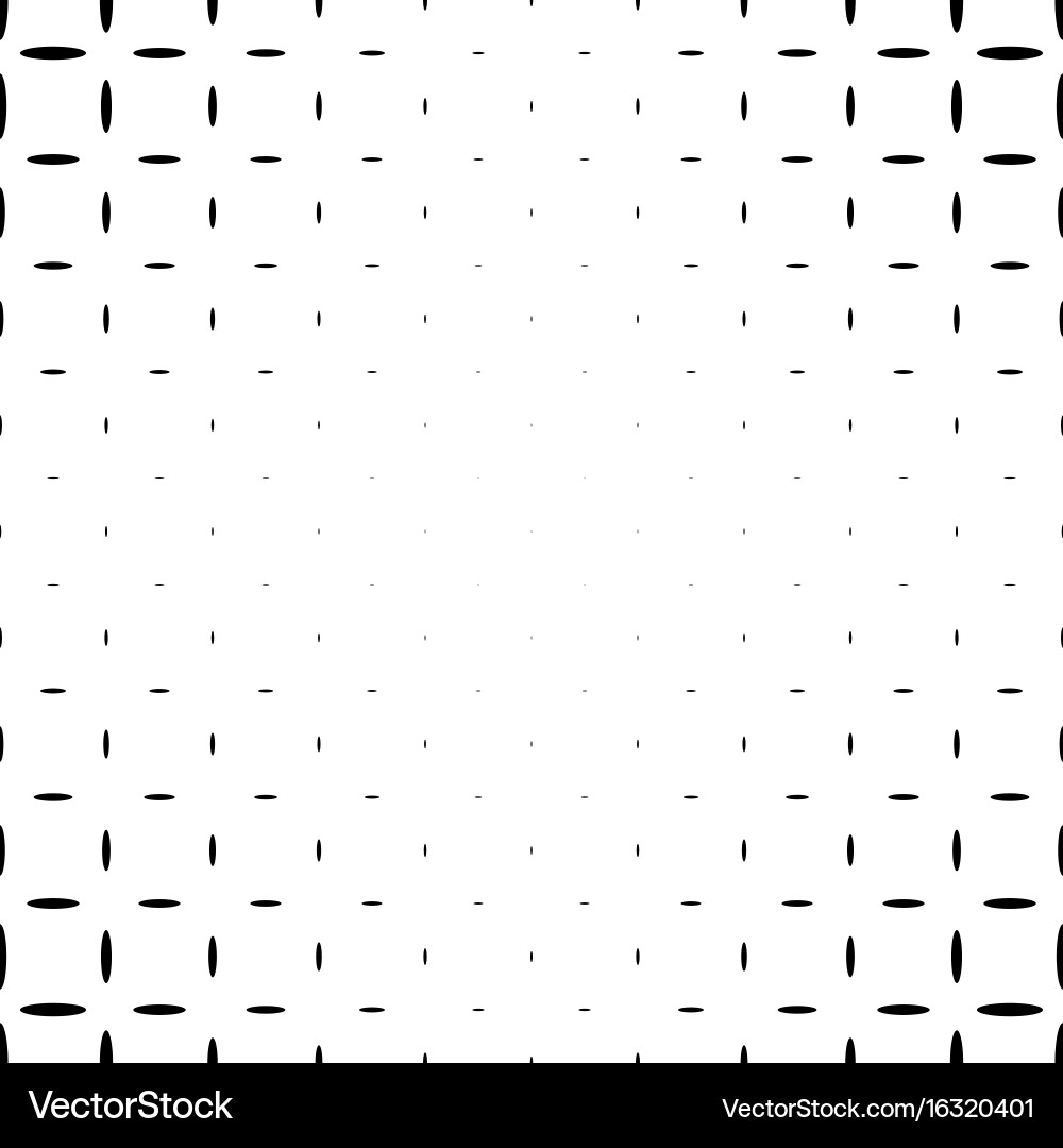 Monochrome abstract ellipse pattern background vector image