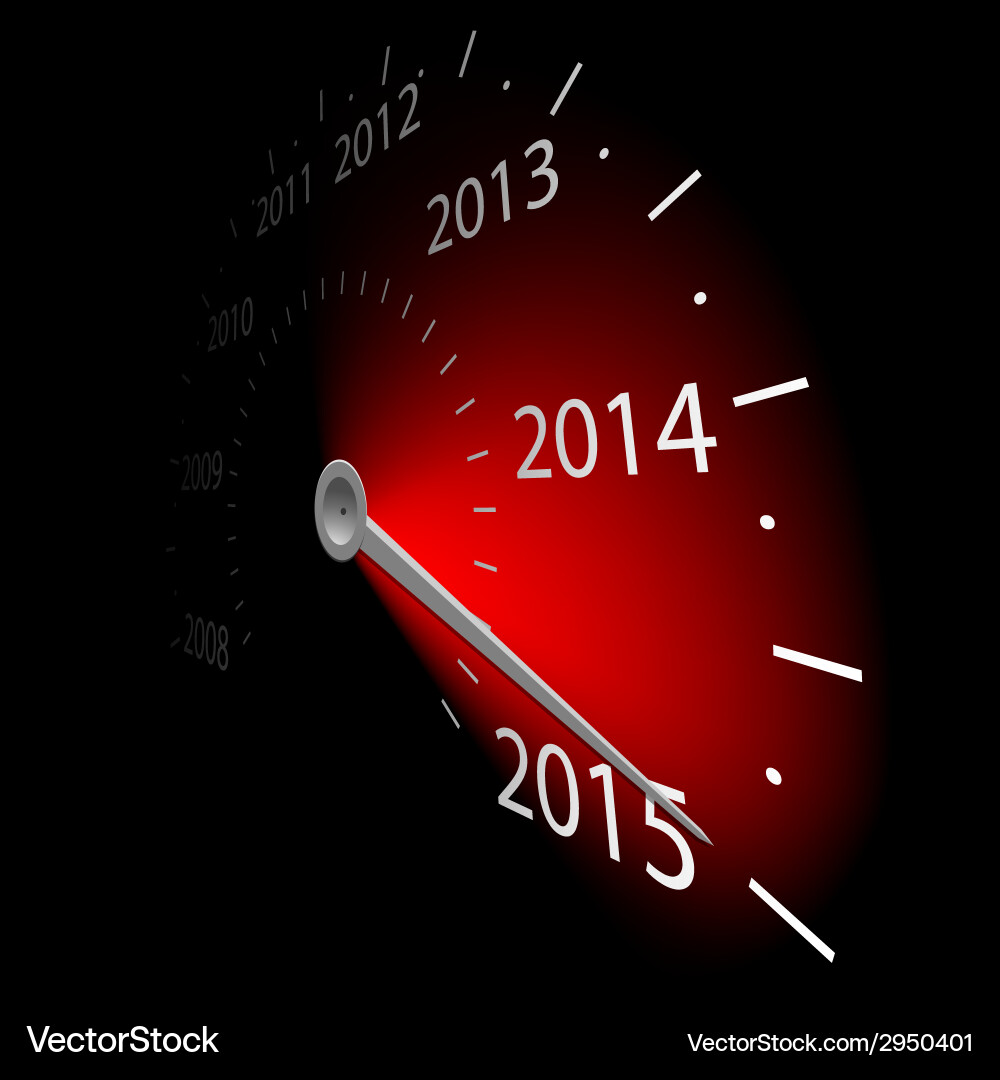 Speedometer Display vector image