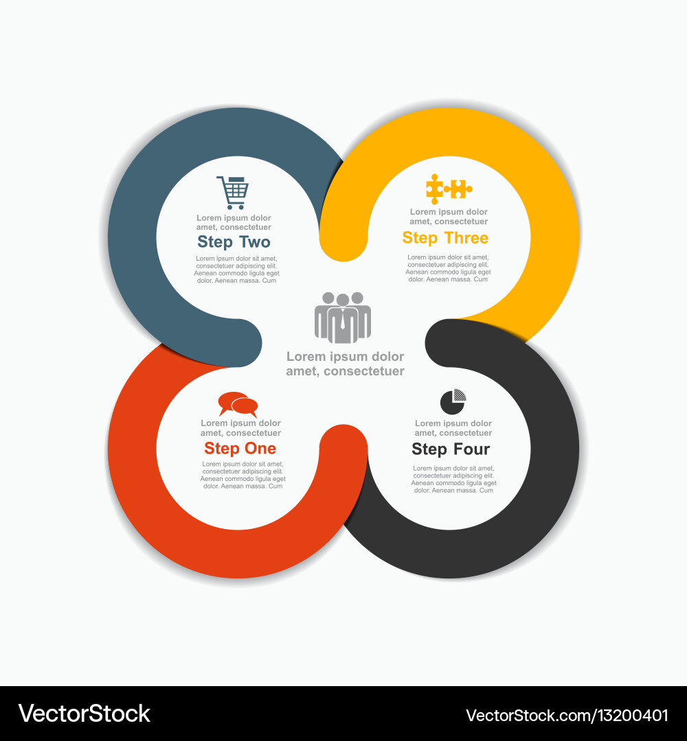 Template with place for your data Vector Image