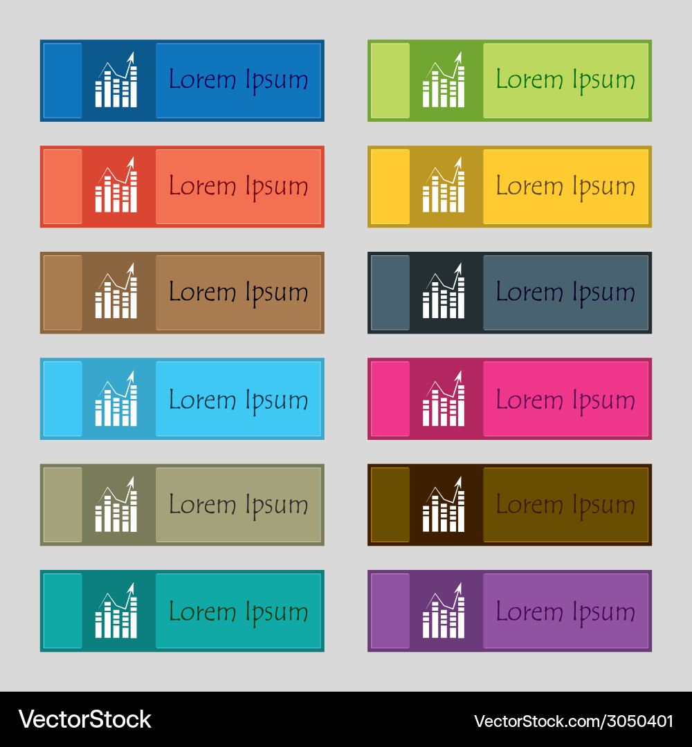 Text file icon add document with chart sign Vector Image