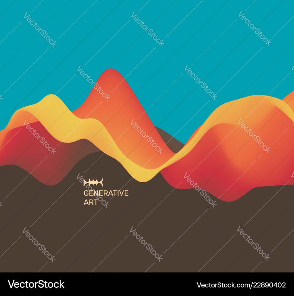 Abstract wavy pattern background for design cover Abstract wavy pattern background for design cover vector image
