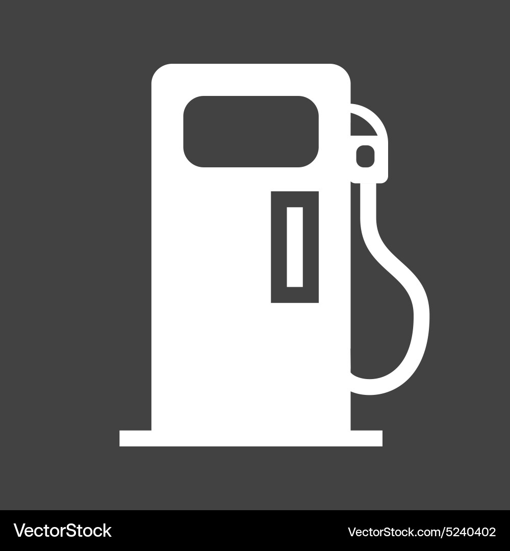 Petrol pump Royalty Free Vector Image - VectorStock