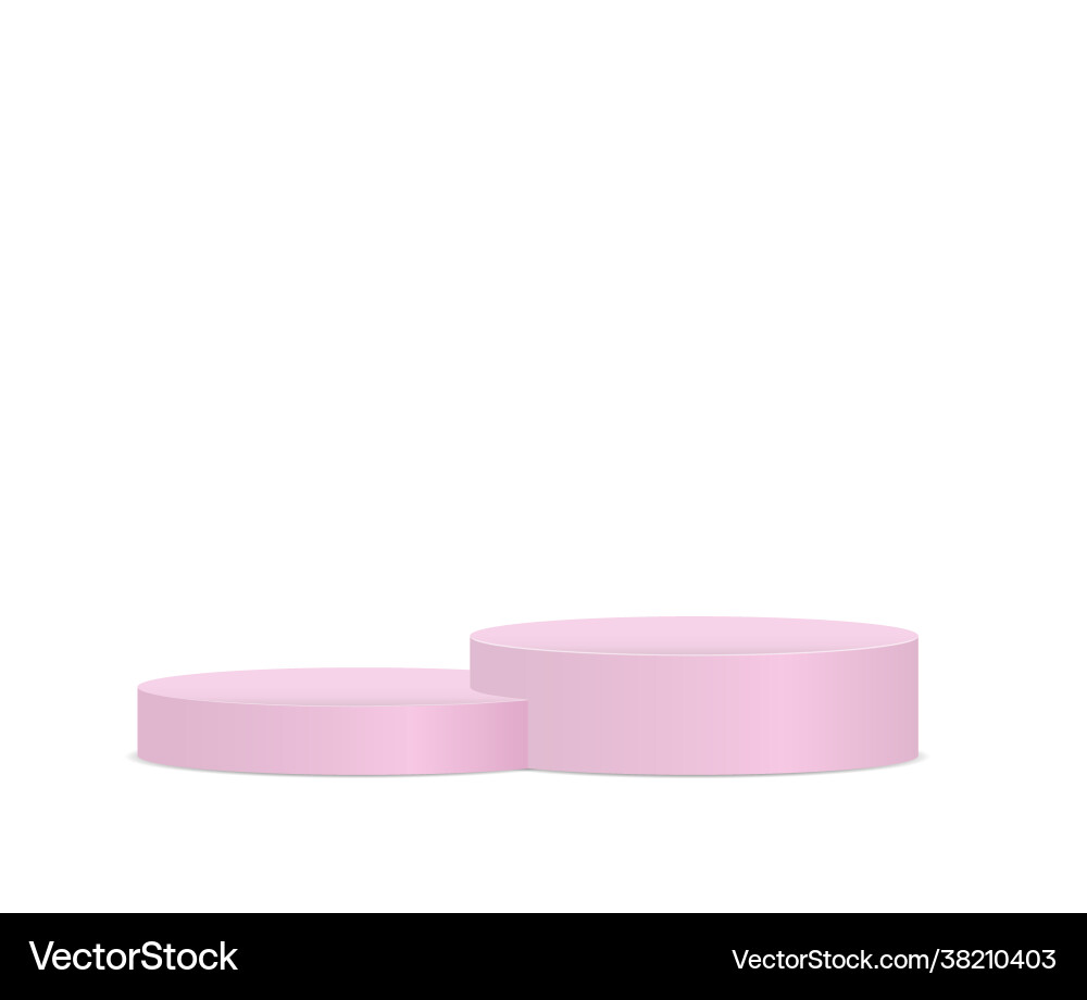 3d podium pedestal round stand stage cylinder 3d podium pedestal round stand stage cylinder vector image