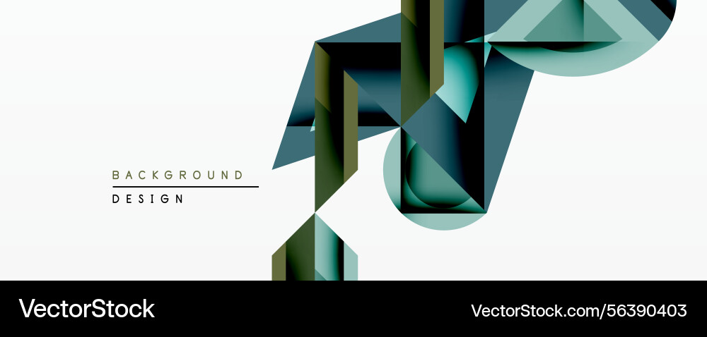Abstract geometric design features overlapping Abstract geometric design features overlapping Vector Image