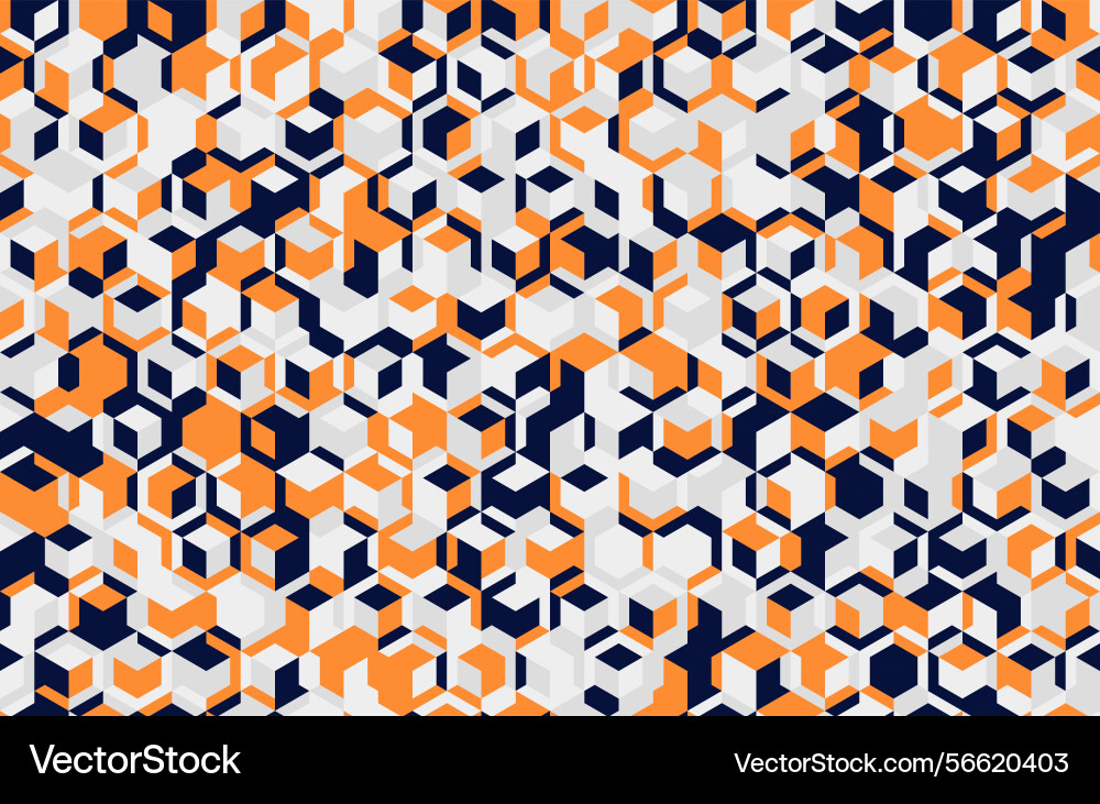 Abstract geometric seamless pattern dynamic vector image
