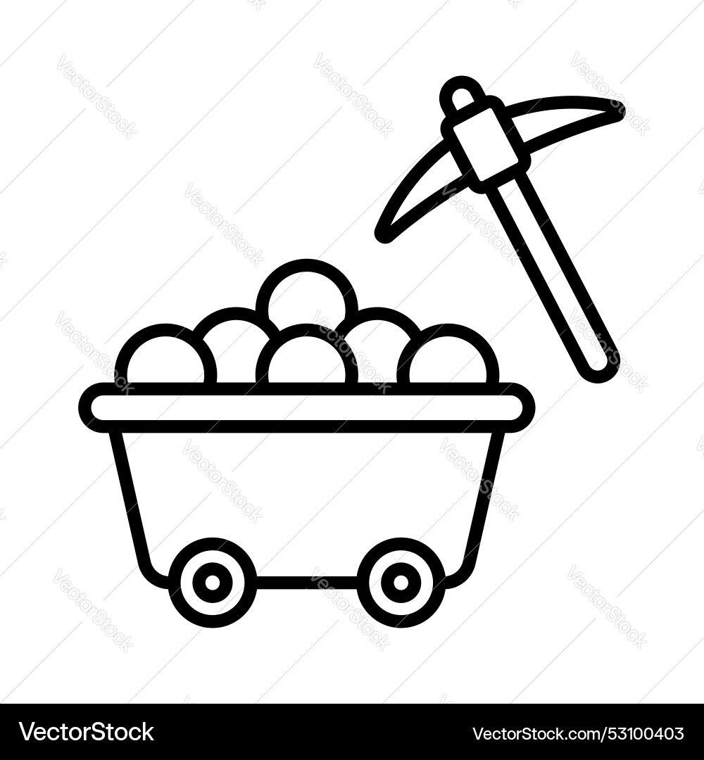 Bitcoin mining design in modern customizable style Vector Image