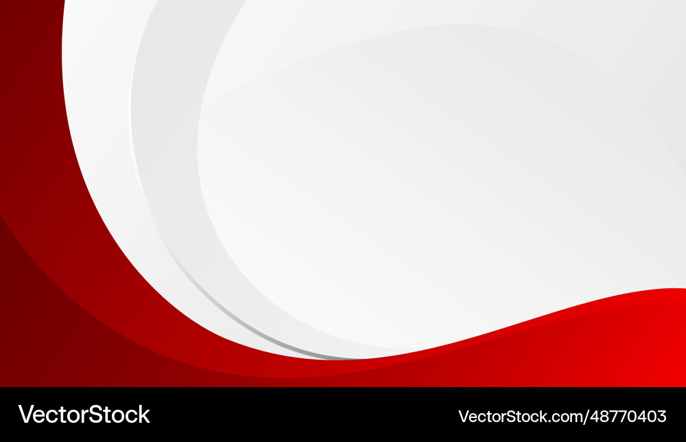 Red curve on a white background Red curve on a white background vector image