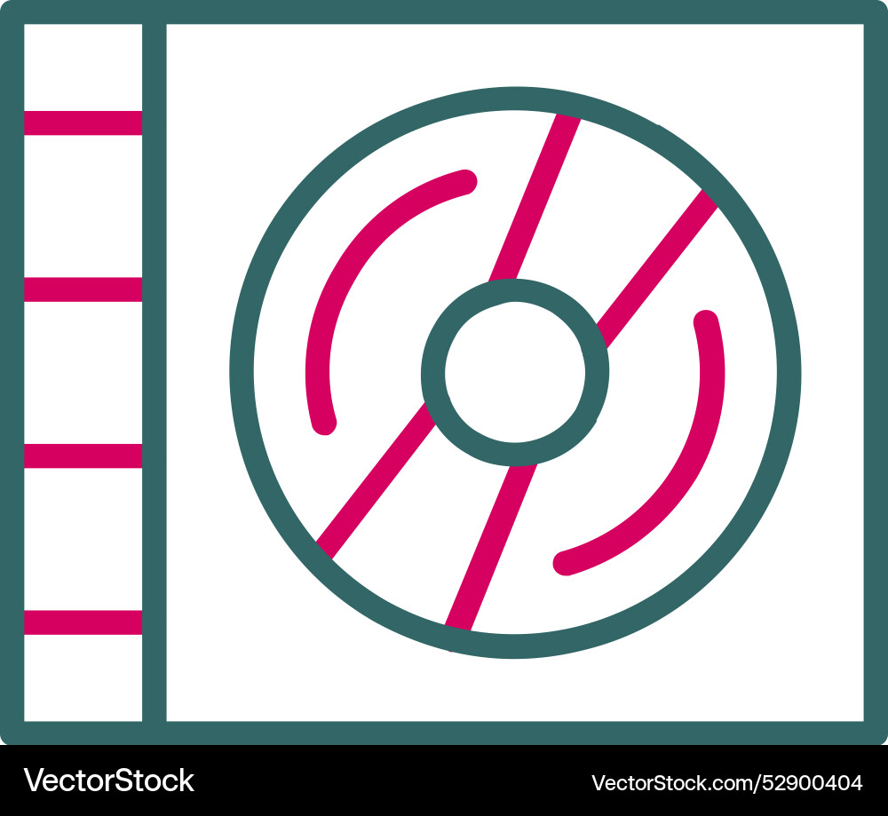 Compact disk icon design Vector Image