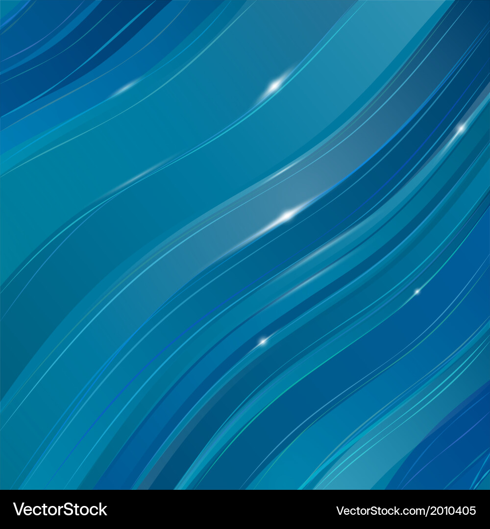 Abstract wave background with lines for design vector image