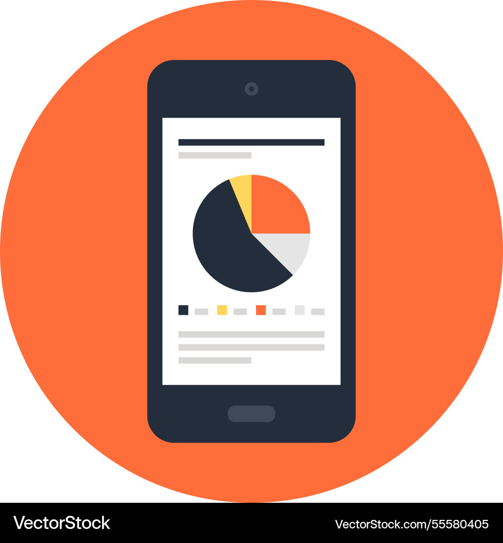 Dashboard flat web icon Dashboard flat web icon vector image