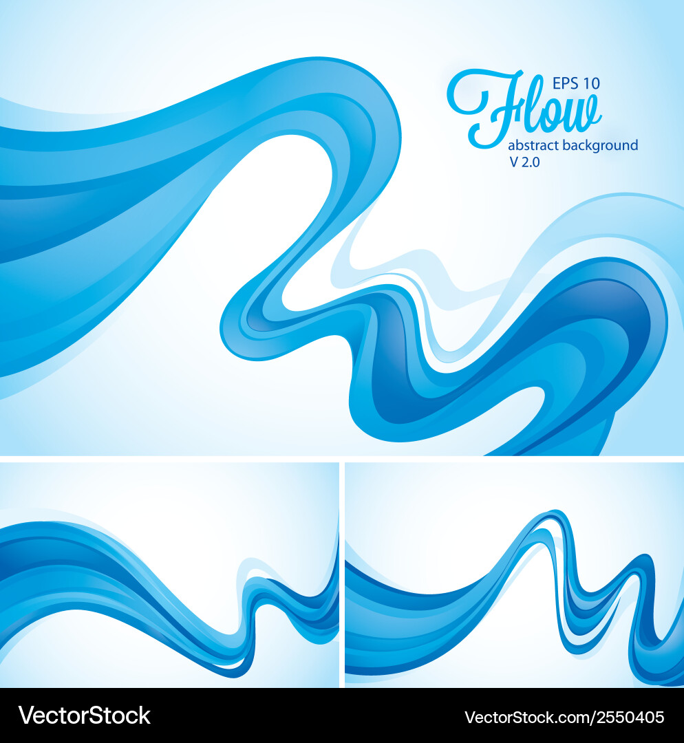 Fluid Swirl Abstract Background vector image