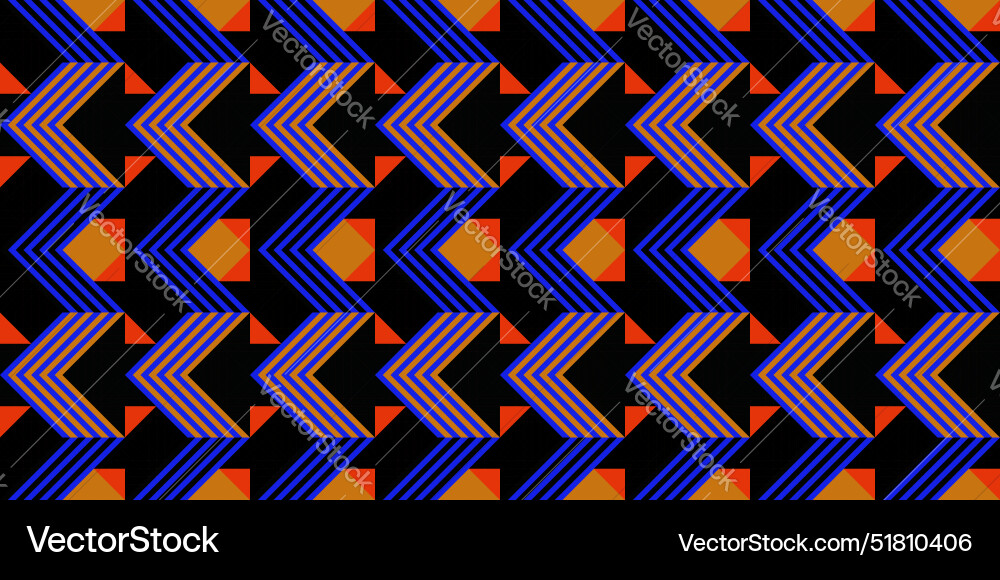 Geometric pattern with zigzag lines and triangles Geometric pattern with zigzag lines and triangles vector image