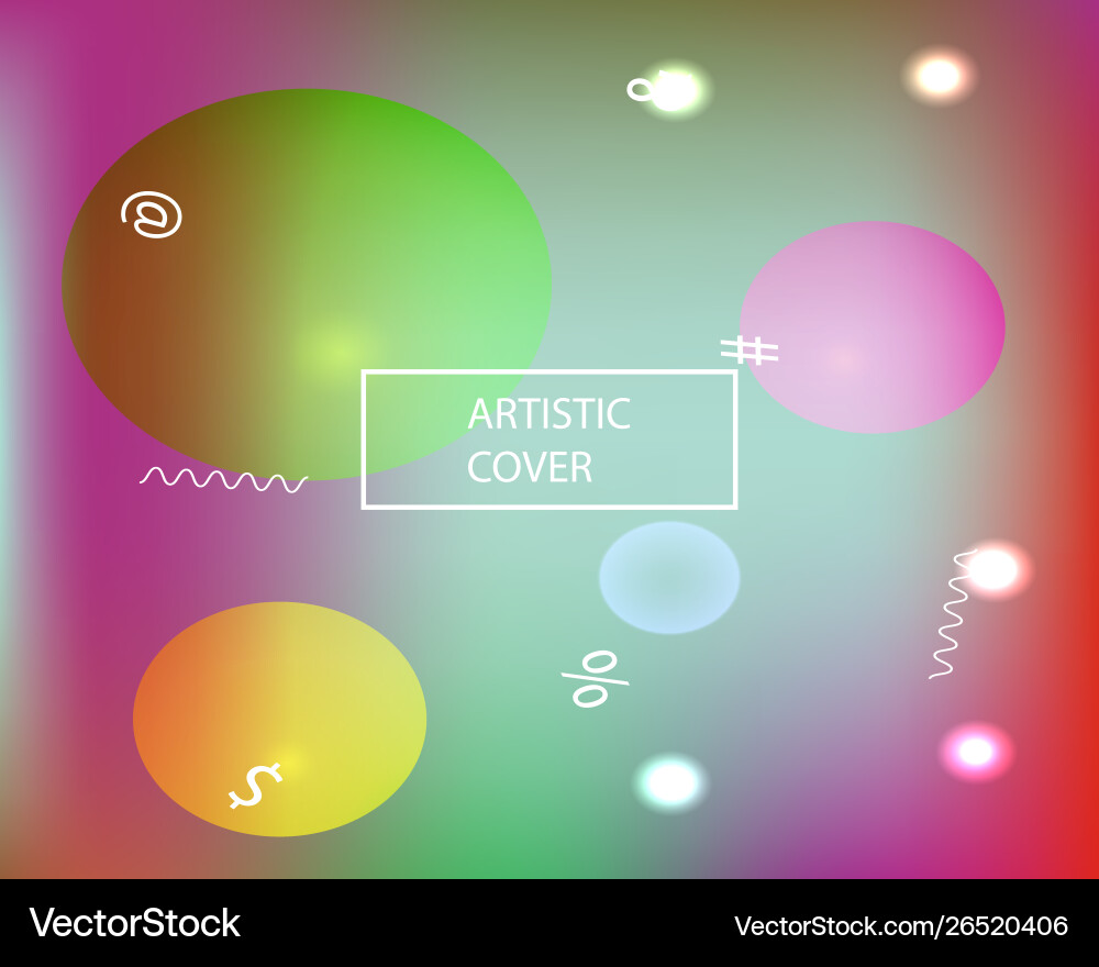 Modern concept in color pattern Vector Image