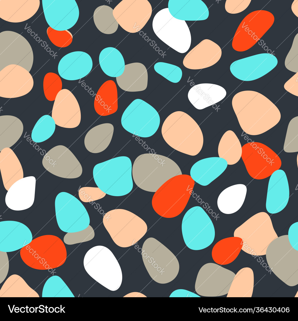Seamless pattern with color shapes abstract Seamless pattern with color shapes abstract vector image