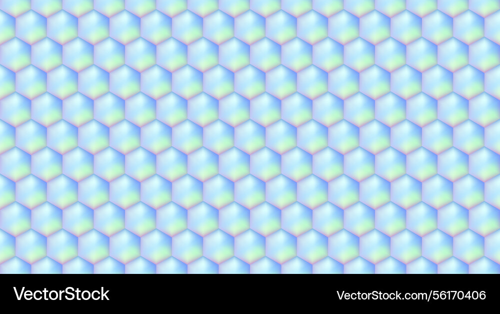 Soft pastel abstract background with 3d hexagonal Soft pastel abstract background with 3d hexagonal vector image