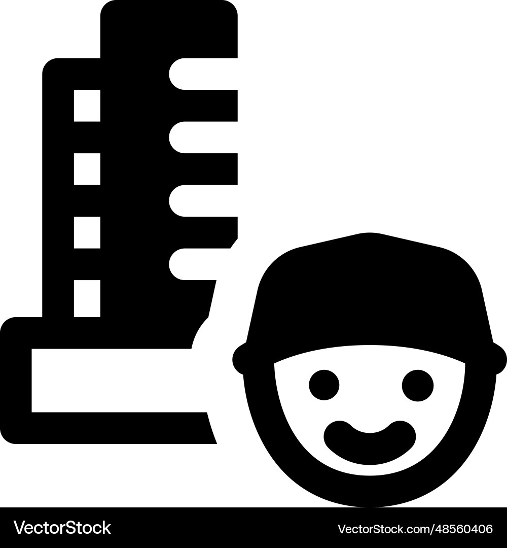 Worker coordinating in building construction Vector Image