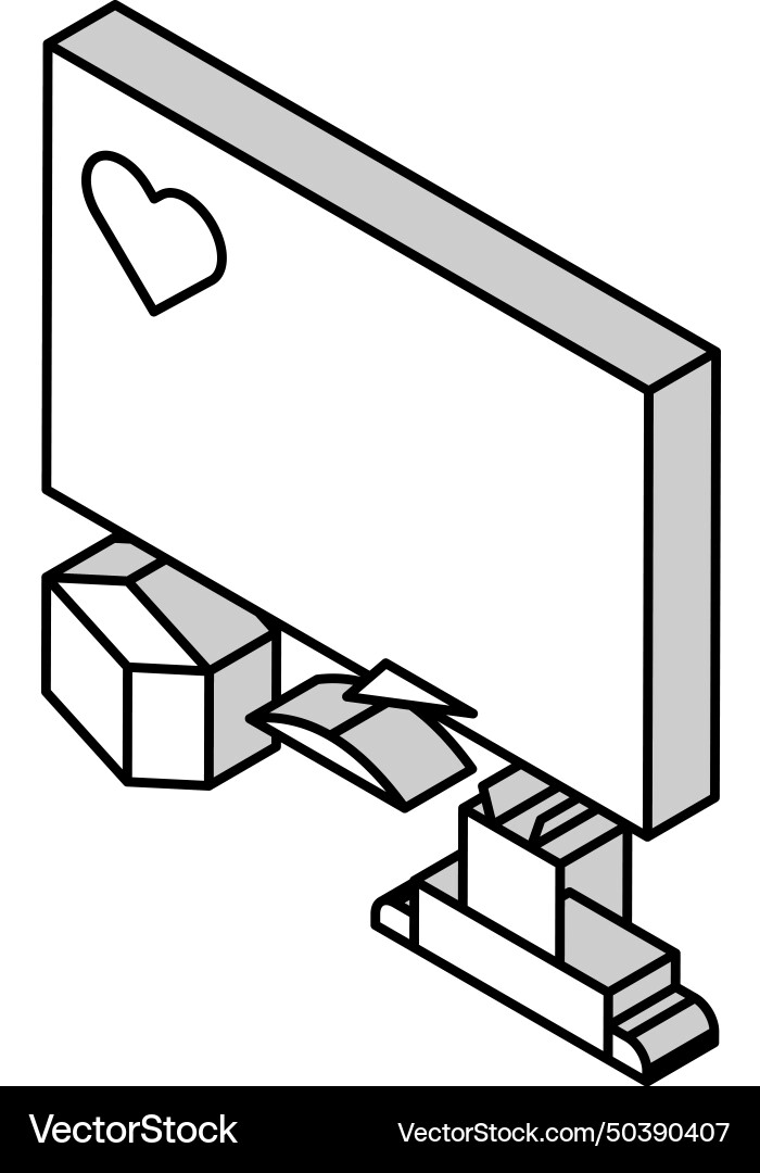 Automatically analyzing ugc isometric icon Automatically analyzing ugc isometric icon vector image