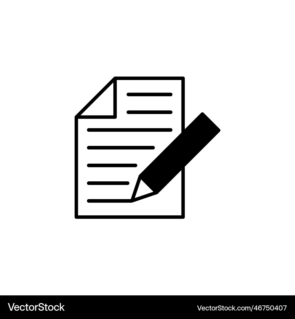 Note icon notepad Vector Image