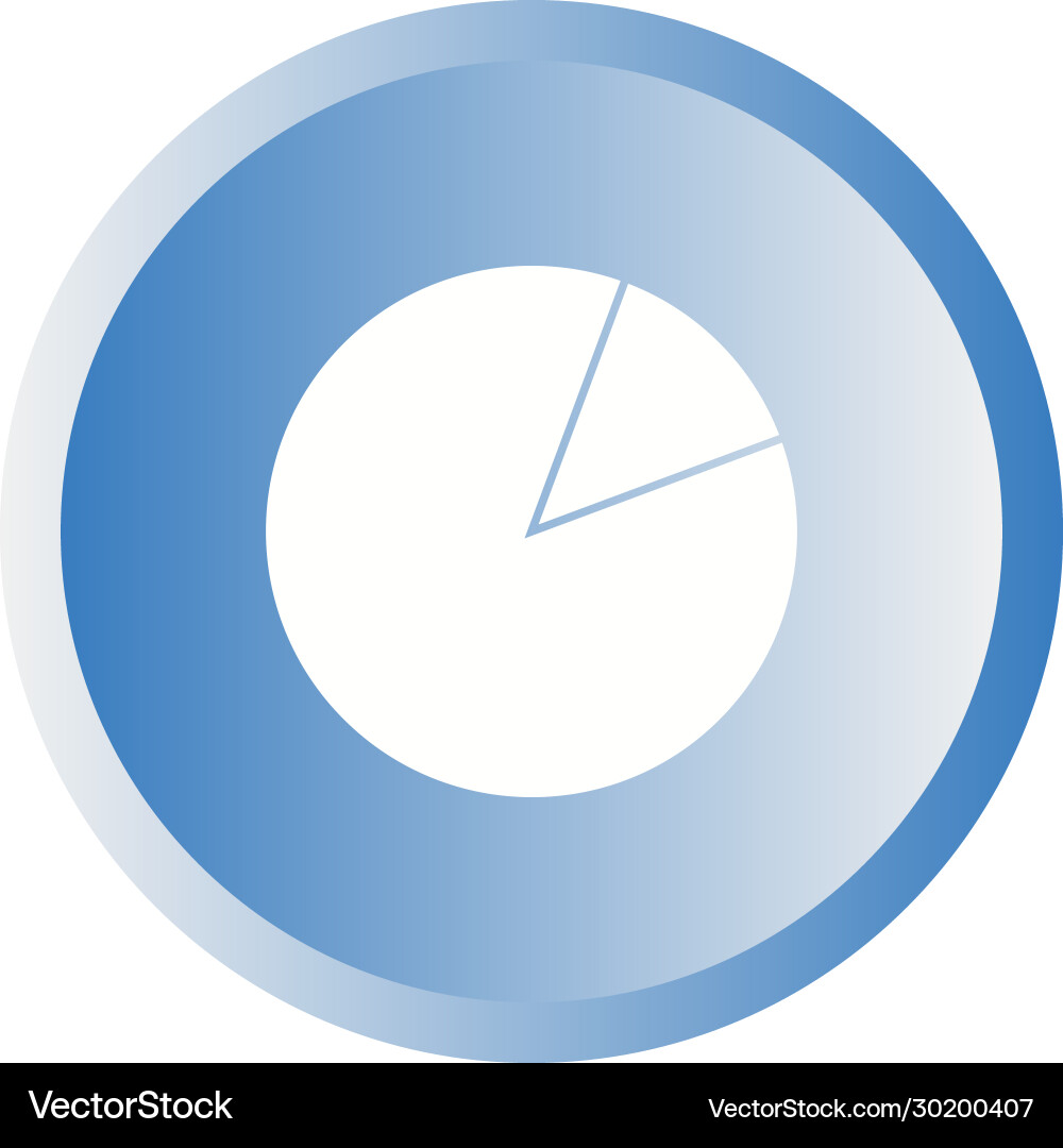 Unique data usage glyph icon vector image