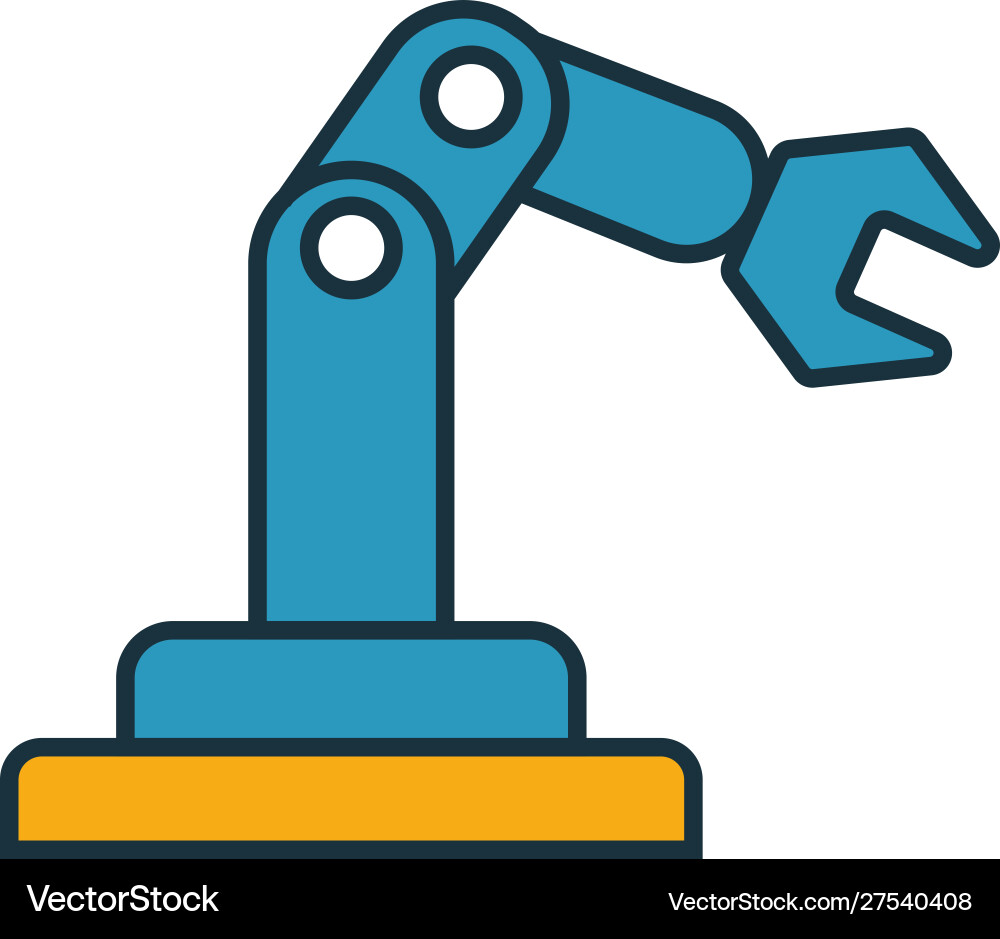 Automation icon set four elements in different Automation icon set four elements in different vector image