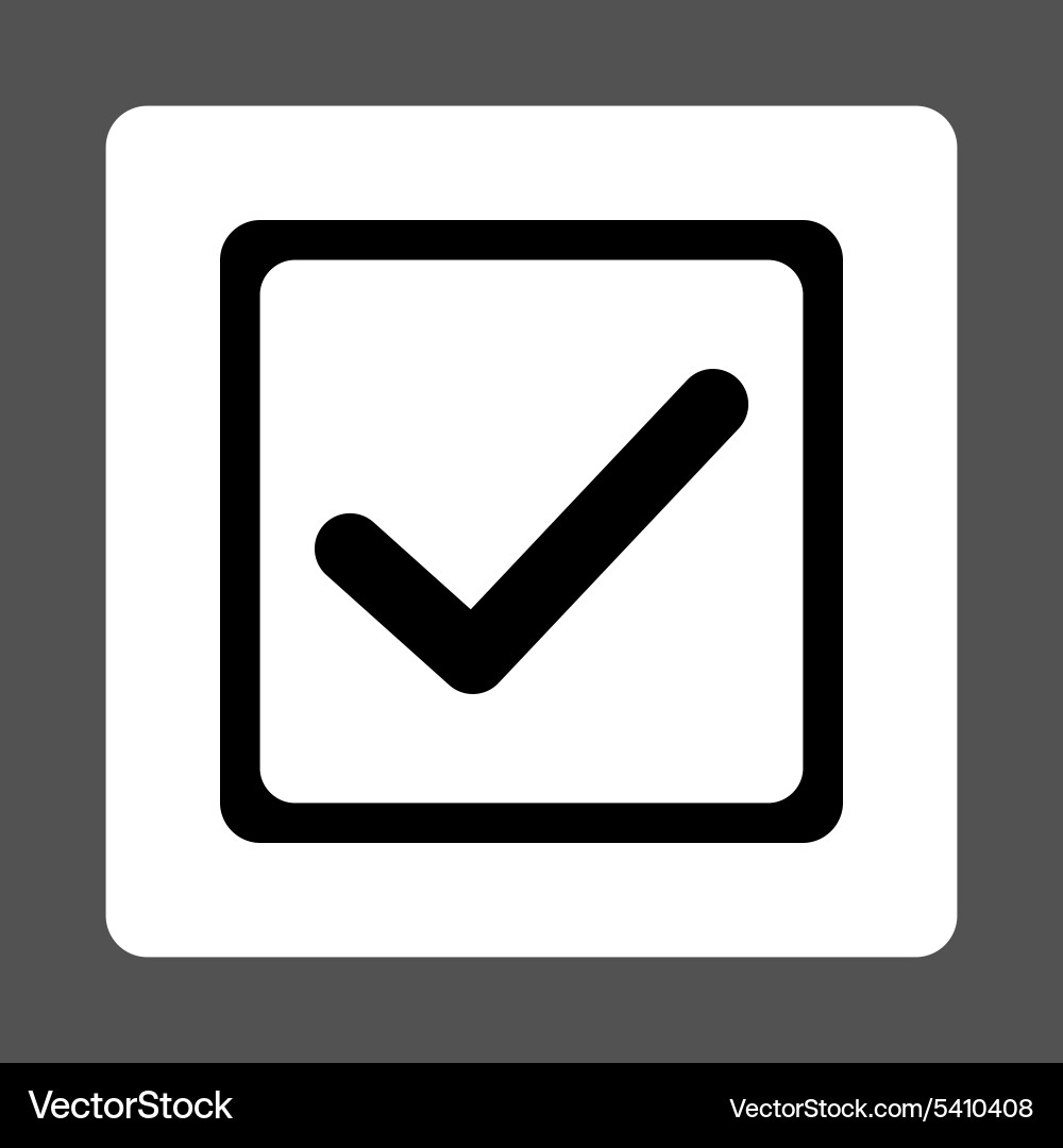 Checkbox icon vector image