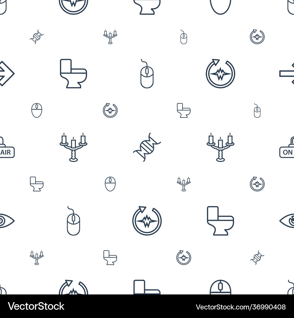 Curve icons pattern seamless white background Curve icons pattern seamless white background vector image