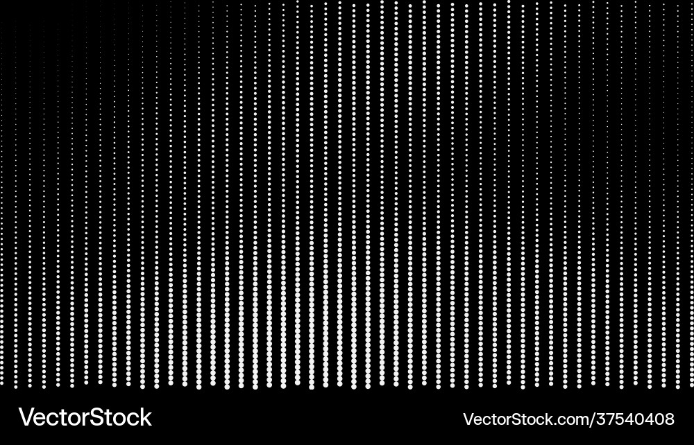 Geometric Halftone Gradient Pattern vector image
