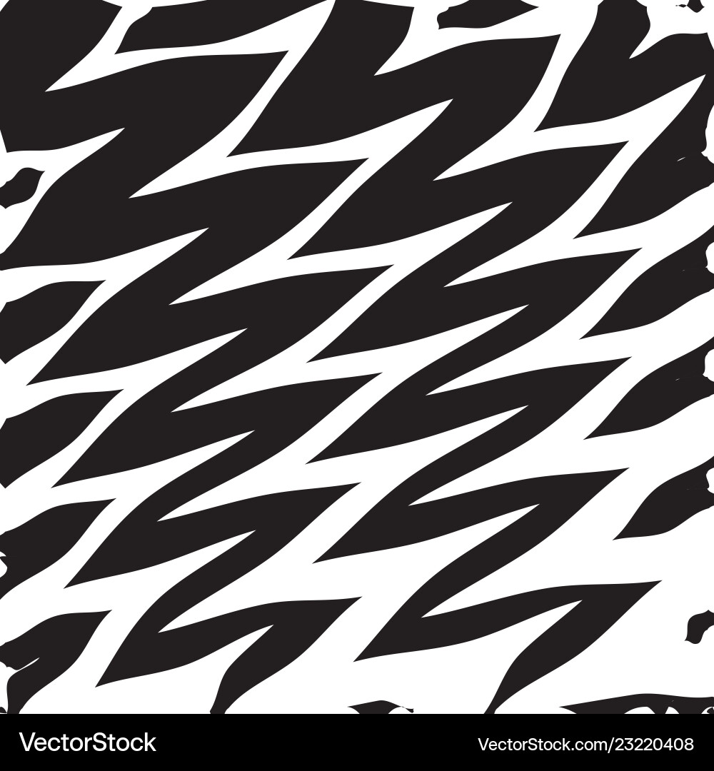 Geometric simple zigzag print wave pattern Geometric simple zigzag print wave pattern vector image